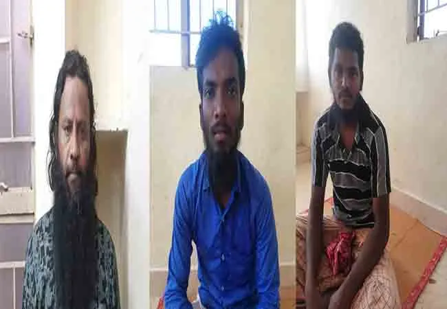 ramanathapuram district illegal activities police arreted three persons court custody order  